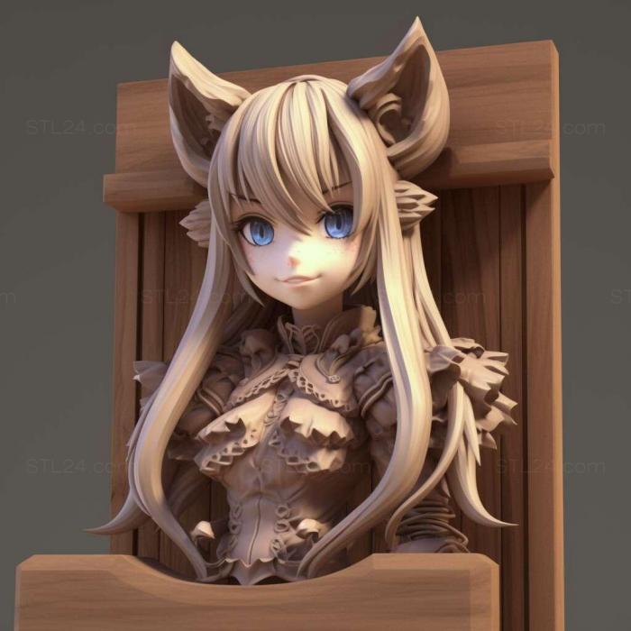 Games (NEKOPARA Vol 1 3, GAMES_15131) 3D models for cnc